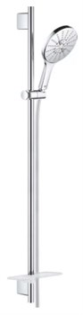 RainShower SmartActive 150 Душевой гарнитур III, душевая штанга 900 мм, шланг 1750 мм, 9,5 л/мин, полочка, хром 26594000 - фото 77668