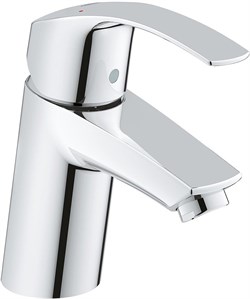 Eurosmart New S-size Смеситель для раковины 56 мм, гладкий EcoJoy, хром 32467002 - фото 78486