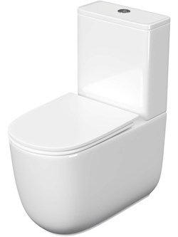 Унитаз напольный, безободковый, система смыва торнадо, Aquatek Optima Plus 620x355x790 AQ4452-00 - фото 85403