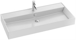 VIVIENNE Керамическая раковина 100х46 см, белая EXBJ112-00 - фото 87560