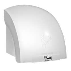 Сушилка для рук "Puff-8820", белая, 2 кВт 1401.308