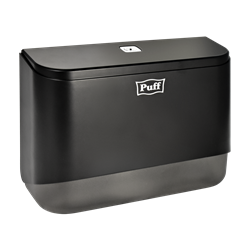 Диспенсер бумажных полотенец Puff-5140Bl, черный, с замком, ABS-пластик 1402.030