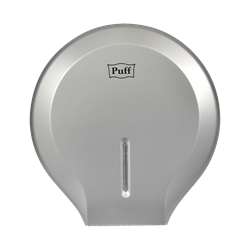 Диспенсер туалетной бумаги Рuff-7130S, хром, с замком, ABS-пластик 1402.006