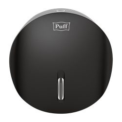 Диспенсер туалетной бумаги Рuff-7145Bl, черный, с замком, ABS-пластик 1402.036