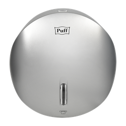 Диспенсер туалетной бумаги Рuff-7145S, хром, с замком, ABS-пластик 1402.035