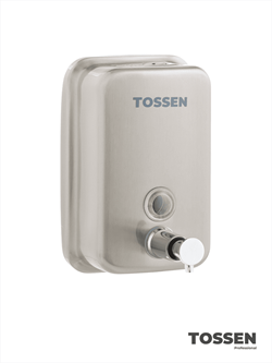 TOSSEN MN-500 M (Steel Line) - механический диспенсер жидкого мыла 211060