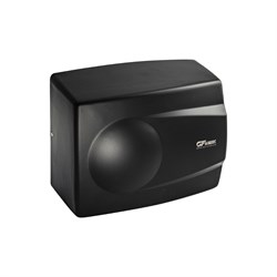 Сушилка для рук, скоростная, антивандальная, корпус из нержавеющей стали, 1500W, цвет ЧЕРНЫЙ матовый 6911