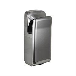 Сушилка для рук погружная, высокоскоростная, бизнес класса, корпус пластик АБС, цвет серый, 2000W 6988s