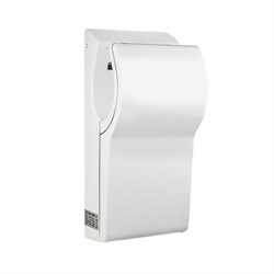 Сушилка для рук погружная, высокоскоростная, бизнес класса, корпус пластик АБС, цвет белый, 1800W 6996