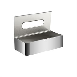Диспенсер для салфеток и бумажных полотенец, универсальный (настольный/настенный), из нержавеющей стали, цвет ХРОМ. 9999