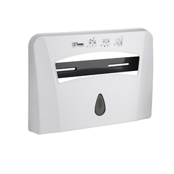 Диспенсер для одноразовых сидений на унитаз, пластиковый, цвет БЕЛЫЙ. 913