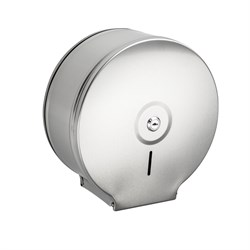 Диспенсер для туалетной бумаги, с ключом, из нержавеющей стали, цвет САТИН. 920