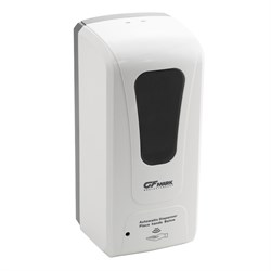 Дозатор СЕНСОРНЫЙ, ДЕЗИНФЕКЦИЯ, пластик АБС, БЕЛЫЙ, большой, с окошком, 1000 мл 713