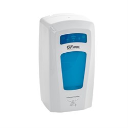 Дозатор СЕНСОРНЫЙ, для жидкого МЫЛА , пластик АБС, БЕЛЫЙ, с двойным окошком и регулировкой объёма жидкости, 1000 мл 719