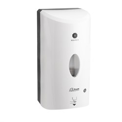 Дозатор СЕНСОРНЫЙ, для ПЕНЫ, пластик АБС, БЕЛЫЙ с чёрным, 1200 мл 681