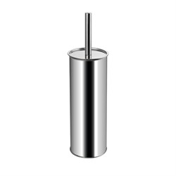 Ёрш для унитаза, напольный, круглый, КЛАССИКА, из нержавеющей полированной стали марки 410 311