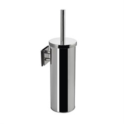 Ёрш для унитаза круглый, настенный, из нержавеющей стали, цвет ХРОМ. 314