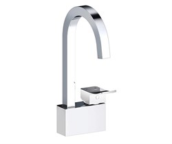 Смеситель для кухни (Aller 1060 WHITE) 1067W 1067W