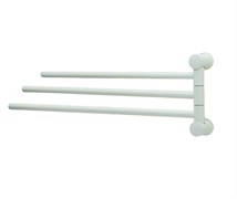 K-1033WHITE Держатель полотенец тройной K-1033W