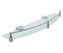 Kammel K-8344 (ранее К-8324) Полка стеклянная с бортиком K-8344