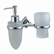 Аксесс Aller K-1189 Держатель стакана и дозатора (блистер), хром 1189