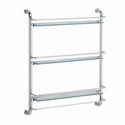 K-2033 Полка стеклянная тройная K-2033