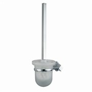 Аксесс Aller K-1127 Щетка для унитаза (блистер), с подств, навесная, хром 1127