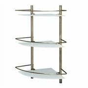 K-3533 Полка стеклянная тройная K-3533