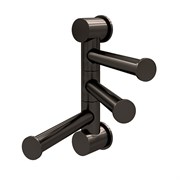 K-1053GUN METAL Держатель полотенец тройной K-1053GM