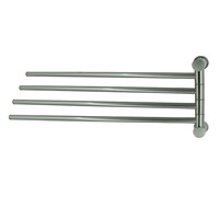 K-1034NICKEL Держатель полотенец четверной K-1034N