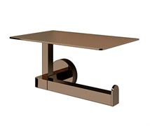 Asphe K-77725 Держатель туалетной бумаги с полочкой для телефона K-77725