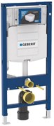 Инсталляция Geberit Duofix для подвесного унитаза, 112 см, со смывным бачком скрытого монтажа Sigma 12 см, без крепежа к стене 111.300.00.5