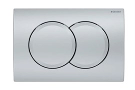 Смывная клавиша Geberit Delta01, для двойного смыва: Матовый хром 115.107.46.1