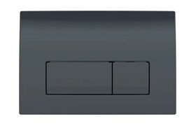 Смывная клавиша Geberit Delta50, для двойного смыва: Черный RAL 9005 115.119.DW.1