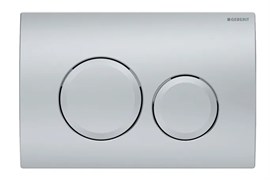 Смывная клавиша Geberit Delta20, для двойного смыва: Матовый хром 115.127.46.1