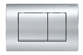 Смывная клавиша Geberit Delta30, для двойного смыва: Глянцевый хром 115.137.21.1