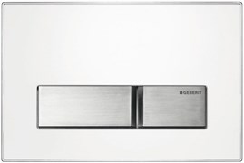 Смывная клавиша Geberit Sigma50 для двойного смыва к 111.300/350/361/362/380/390/796, заполнение материалом заказчика 115.788.00.1