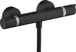 HG Ecostat Comfort термостатический смеситель для душа матовый черный 13116670