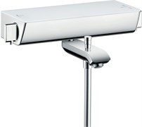 HG Ecostat Select термостатический смеситель для ванны, белый/хром 13141400