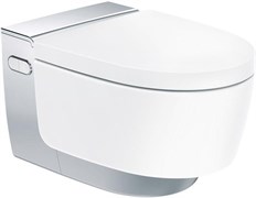 AquaClean Mera Comfort подвесной унитаз-биде, хромированная вставка 146.214.21.1