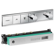 Set HG RainSelect термостатический смеситель для душа встройка 2 режима (15380000+15310180) 15380000S