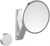 ILOOK_MOVE Косметическое зеркало, круглое, 5-уровневое переключение цвета подсветки, с сенсорной панелью, хром 17612019002
