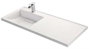 Раковина Лондри 120 белая левая 1A72843KLH01L