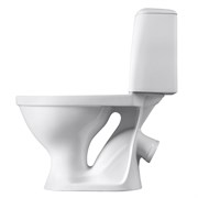 1P2012S0000BF Унитаз-компакт Соната белый, сидение полипропилен (188012S0020B0), кос вып 1.P201.2.S00.00B.F