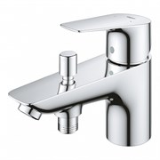 BauLoop Смеситель на борт ванны, 1 отверстие, хром 23562001