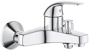 BauCurve Смеситель для ванны настенный монтаж (замена 32806000), хром 23599000