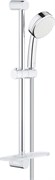 Tempesta New Cosmopolitan 100 Душевой гарнитур I, душевая штанга 600 мм, полочка, хром 26083002