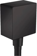 HG Fixfit Square шланговое подсоединение матовый черный 26455670