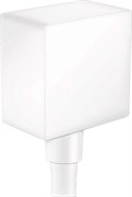 HG Fixfit Square шланговое подсоединение матовый белый 26455700