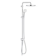Tempesta System 250 Душевая система flex наружного монтажа c перекл-3, кругл, макс расход (при 3 бар) 7,9 л/мин, хром (замена арт. 26675000) 26675001